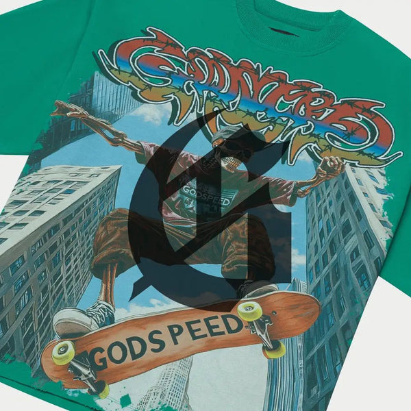 Godspeed “Ollie” Green Tee