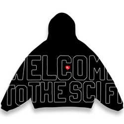 Red Letters “Welcome Sci Fi” Hoodie