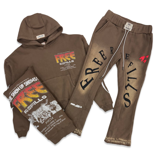 Free reFills “Kiss Brown” Jogging Set