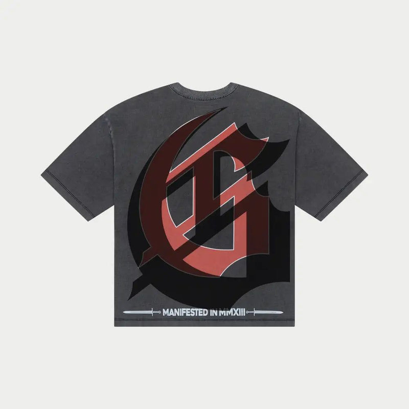 Godspeed “Sea Sick” Grey Wash Tee