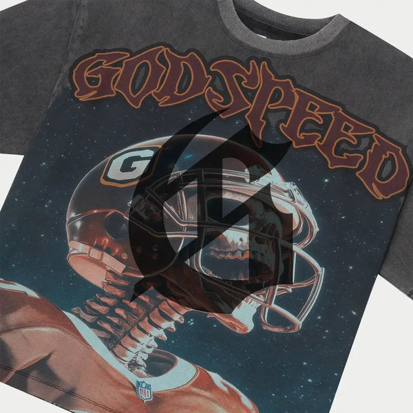 Godspeed “Moral” Grey Wash Tee