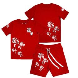 Elite Kids “The Goat” Red Set