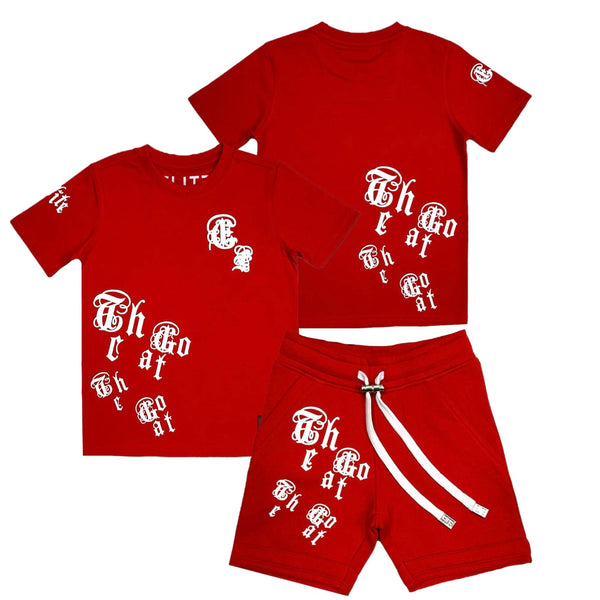 Elite Kids “The Goat” Red Set