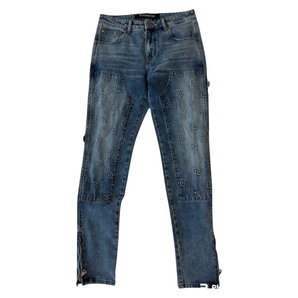 TRNCHS Boujie’s Monogram Jeans