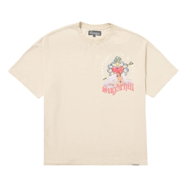 Sugarhill “Savior” Cream Tee
