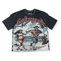 Godspeed “Chasing Aloha” Black Tee