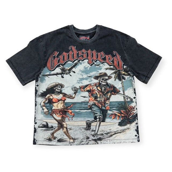 Godspeed “Chasing Aloha” Black Tee