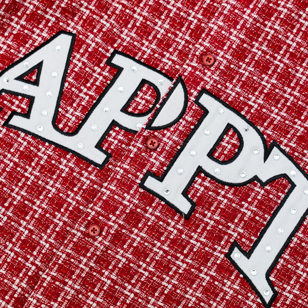 By Appt Only “Static” Red Flannel Button Up