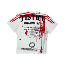 Reelistik Justice White Heavyweight Tee