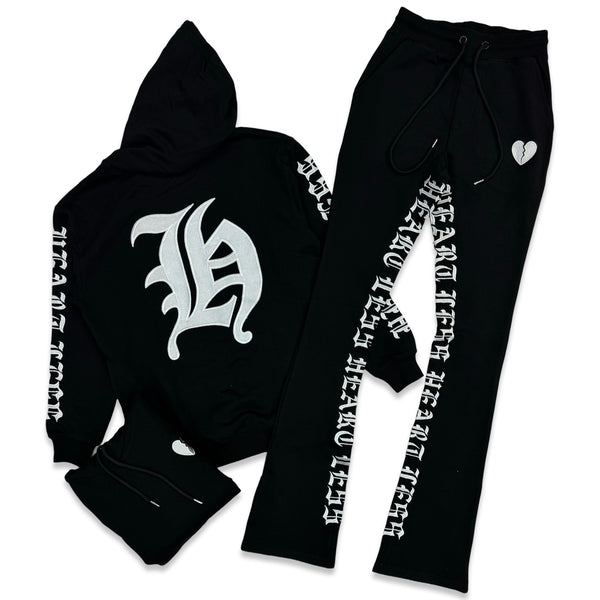 Focus “Heartless” Black Jogging Set