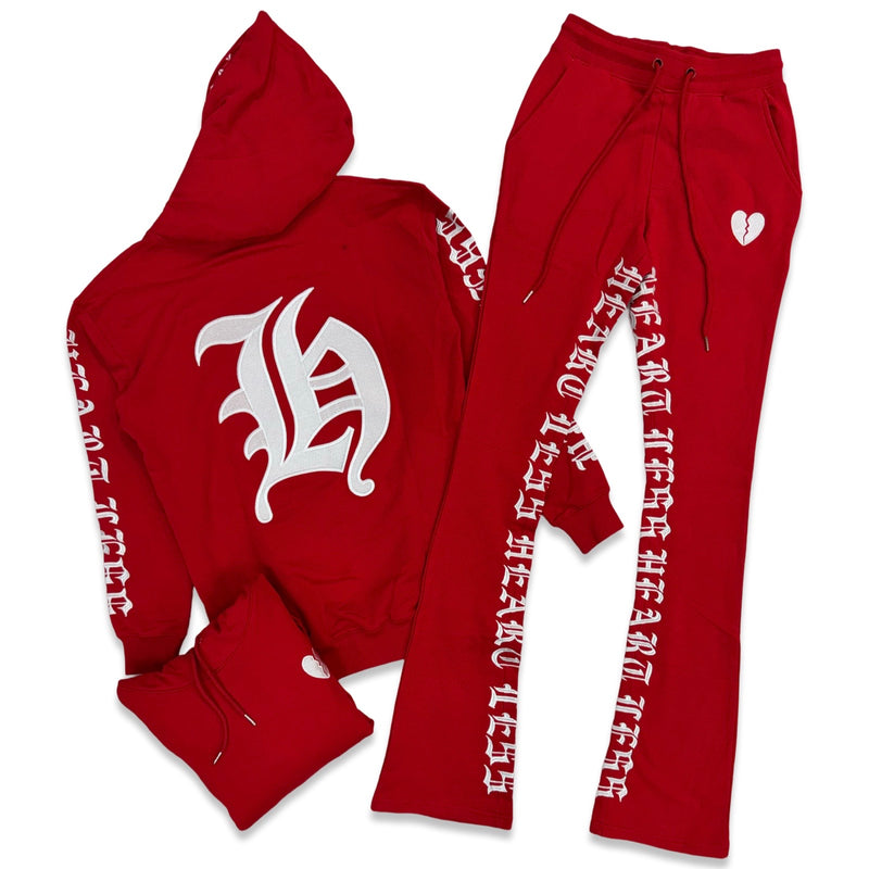 Focus “Heartless” Red Jogging Set