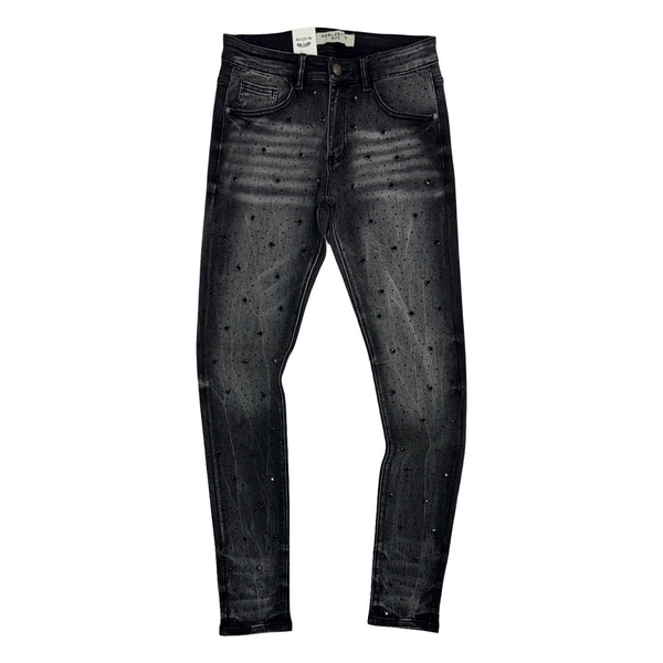 Reelistik Diamond Dark Grey Wash Jeans (RST-6027)