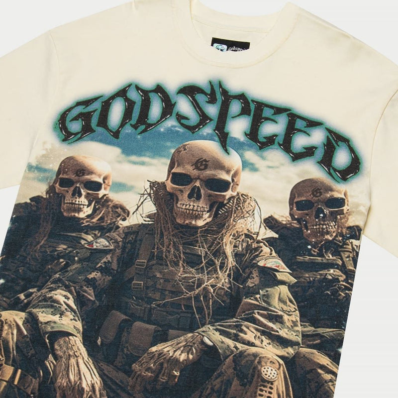 Godspeed “Squadron” Bone Tee