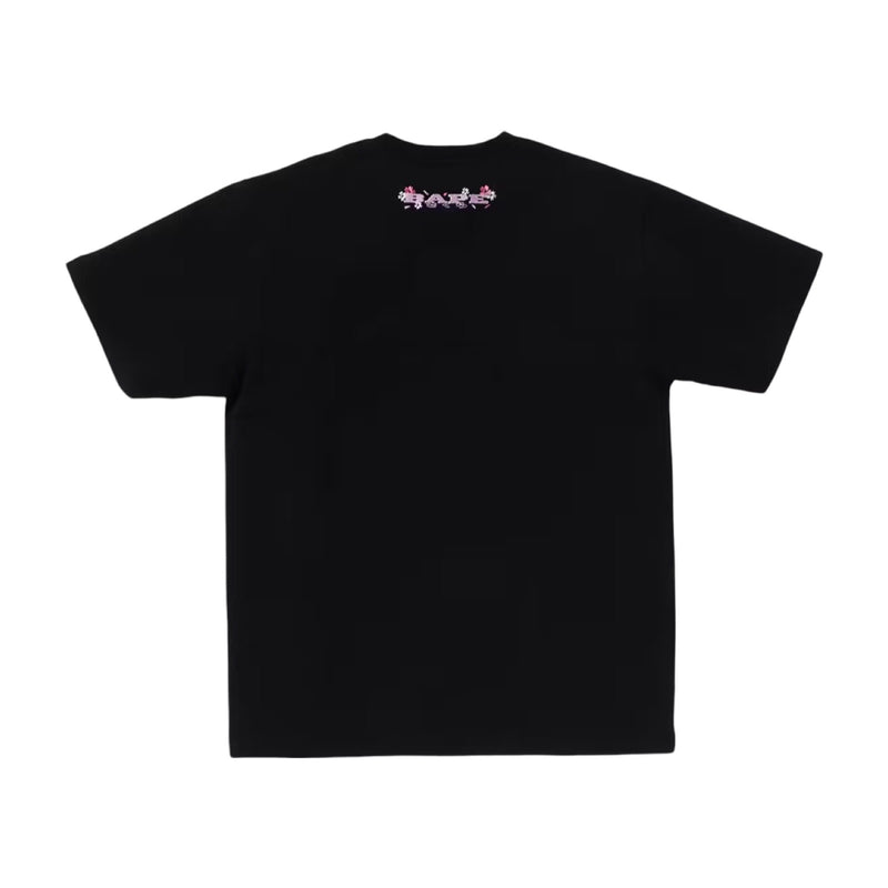 BAPE “Sakura Post” Black Tee