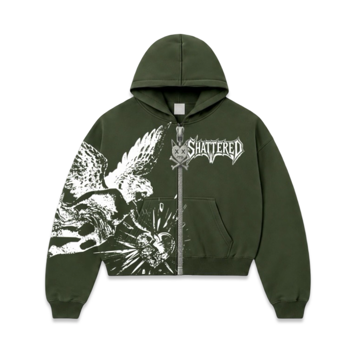 Cactus Jack Mastermind Skull Zip Up Hoodie – Era Clothing Store