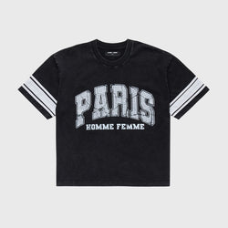 Homme Femme “Paris” Rhinestone Tee