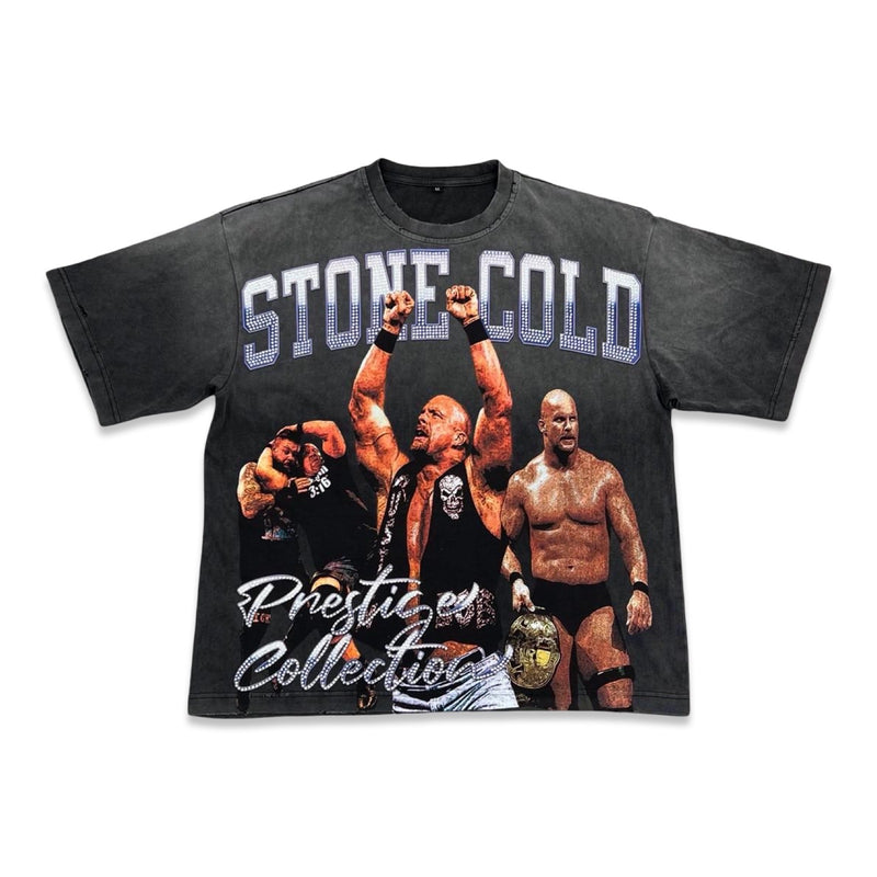 Prestige “Stone Cold” Black Tee – Era Clothing Store