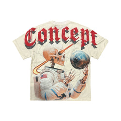 Concept “Astronaut” Cream Wash Tee