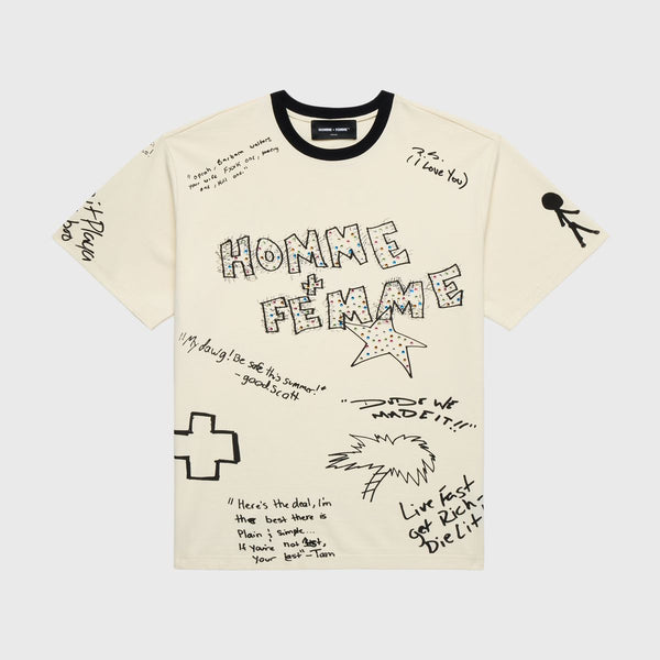 Homme Femme “Yearbook” Tee