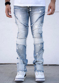 Reelistik Jala Light Blue Stacked Jeans (RST5038-4)