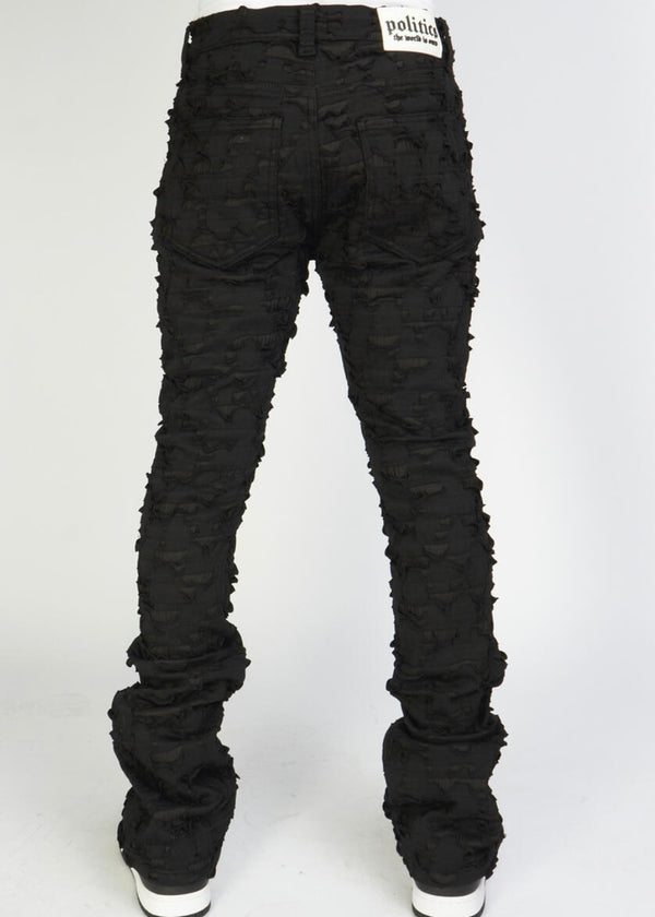 PLTKS Lucas Shredded Stacked Jeans