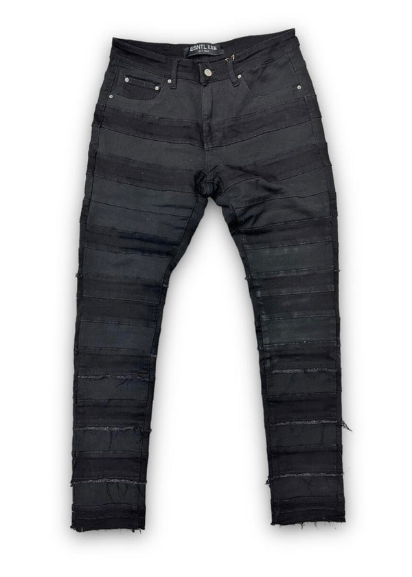 ESNTL Lab “Repeat” Black Jeans