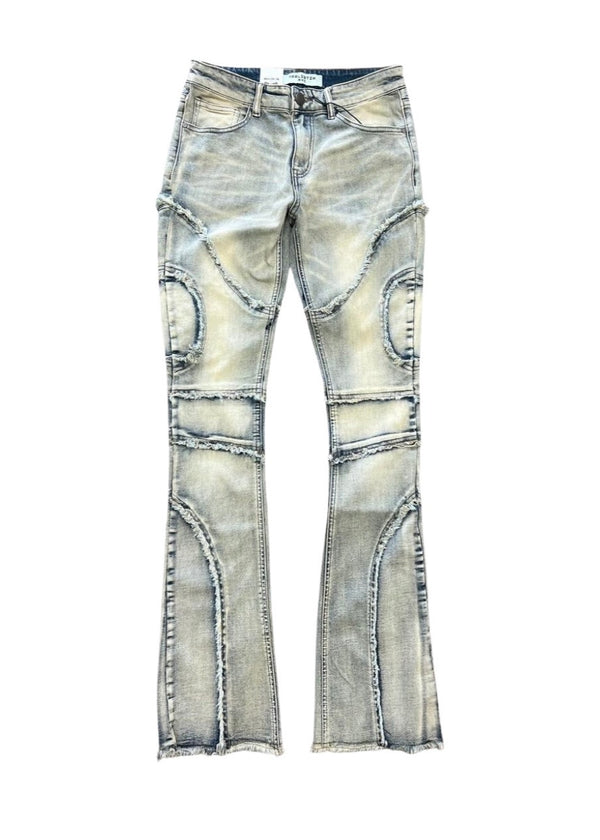 Reelistik Jala Vintage Blue Stacked Jeans (RST5038-3)