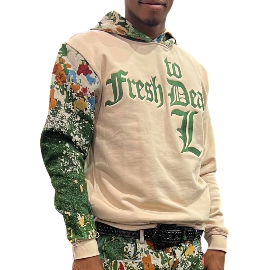 Majestik Green Tapestry Hoodie – Era Clothing Store
