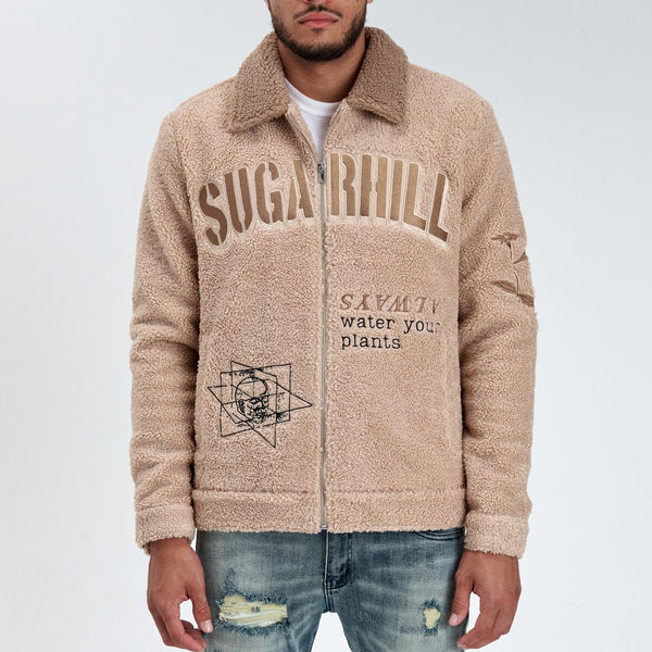SugarHill “Growth” Sherpa Sand Jacket