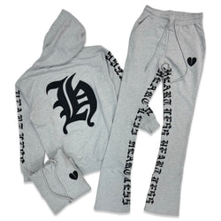 Focus “Heartless” Grey Jogging Set