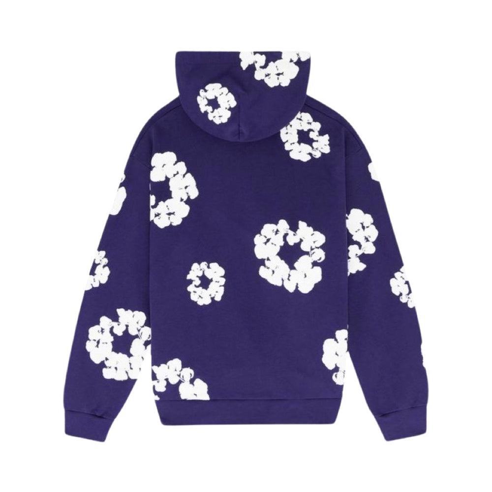 Denim Tears Cotton Wreath Purple Hoodie – Era Clothing Store