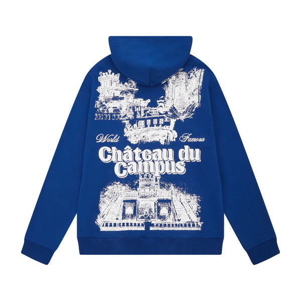 Campus Chateau Blue Hoodie