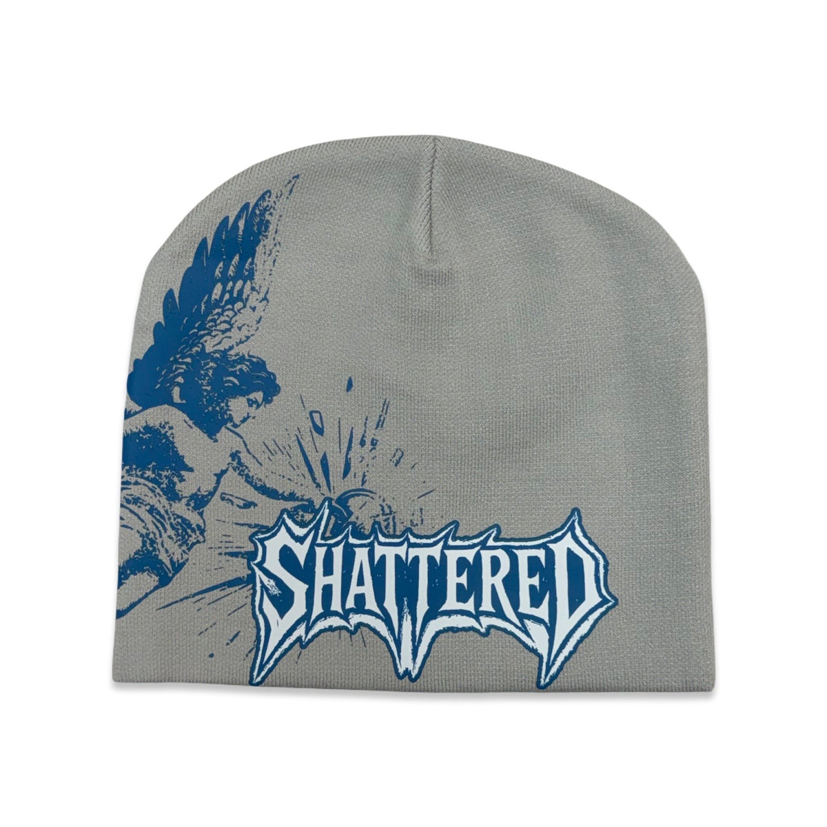 Shattered Hearts “Catchin Feelins” Blue Beanie – Era Clothing Store