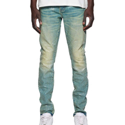 Purple Brand Tiled Overlay Jeans