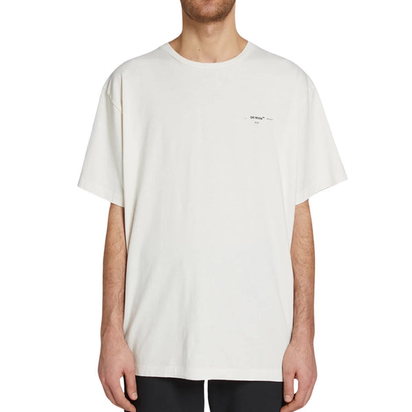 Off White Manet Oversized White Tee – Era Clothing Store