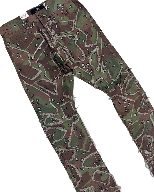 Focus Camo City Stacked Jeans (5259)