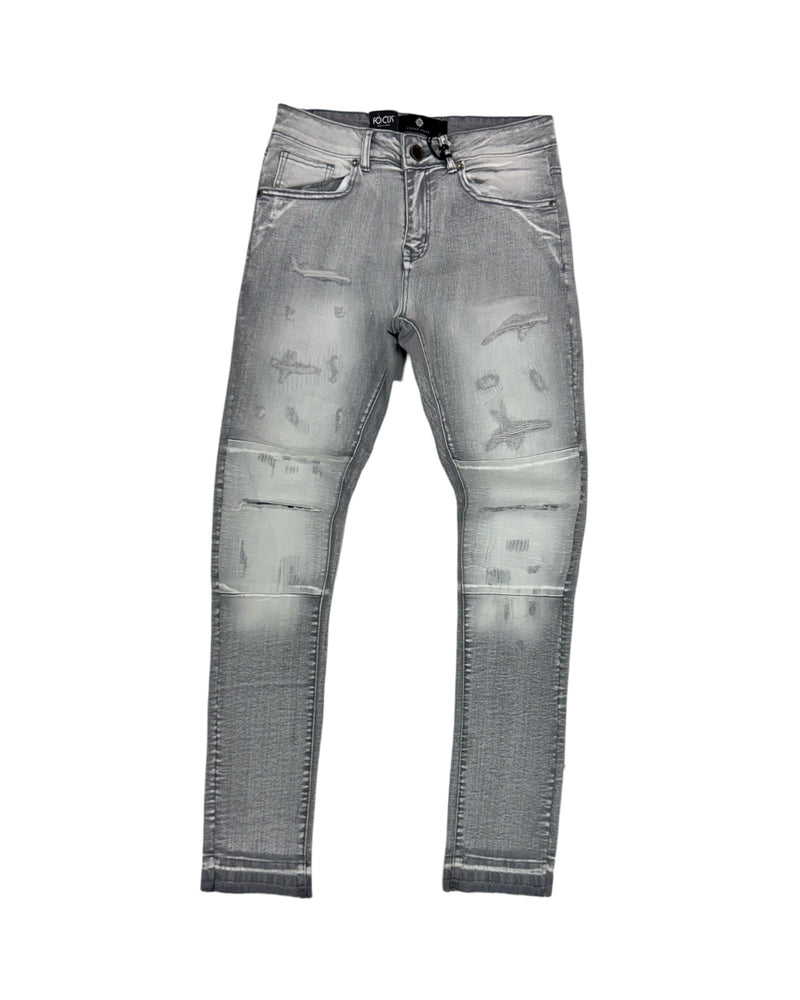 Focus Grey Wash Slim Fit Jeans (5261)