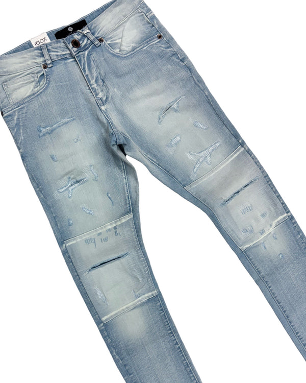 Focus Ice Blue Wash Slim Fit Jeans (5261)