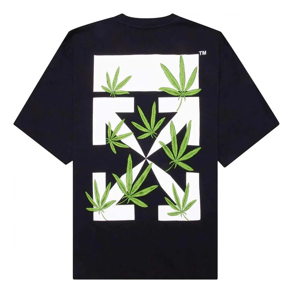 Off White Plant Oversized Tee