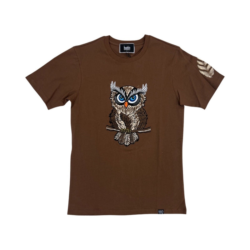 DenimiCity Owl Brown Tee (2301)