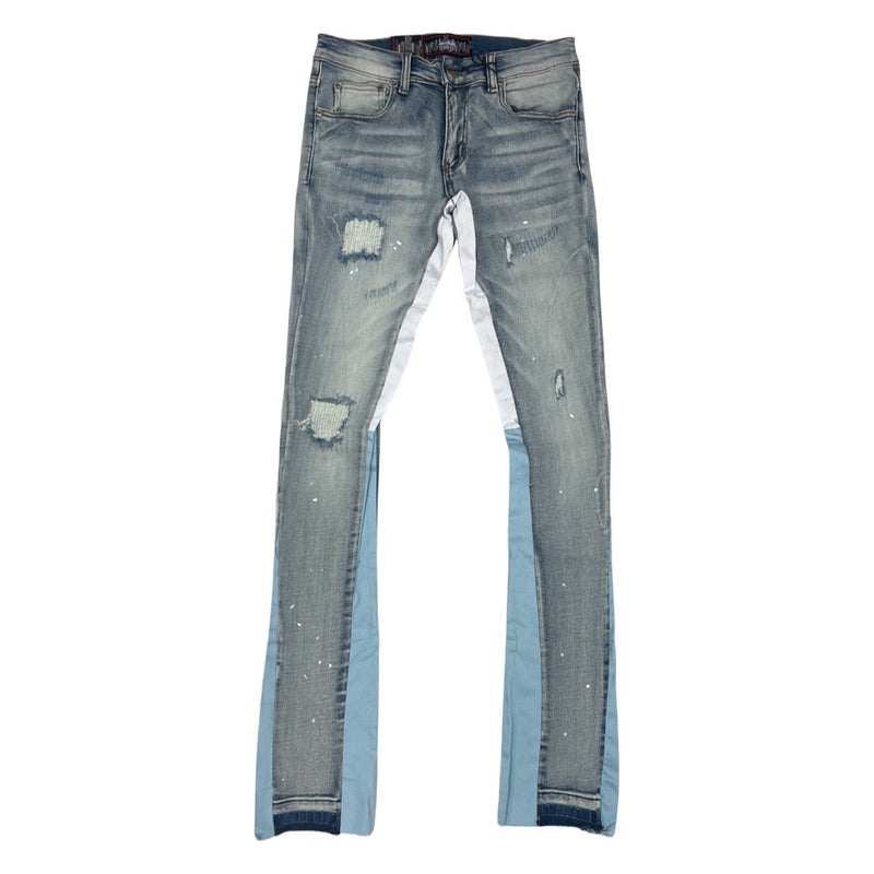 Denimicity Baby Blue Stacked Jeans – Era Clothing Store