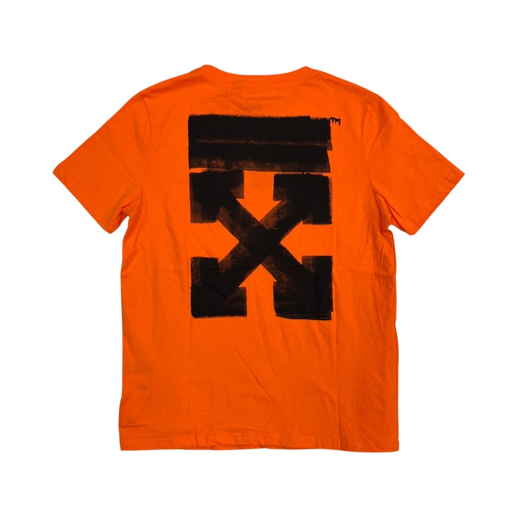 Off White Dash Arrow Orange Tee Era Clothing Store