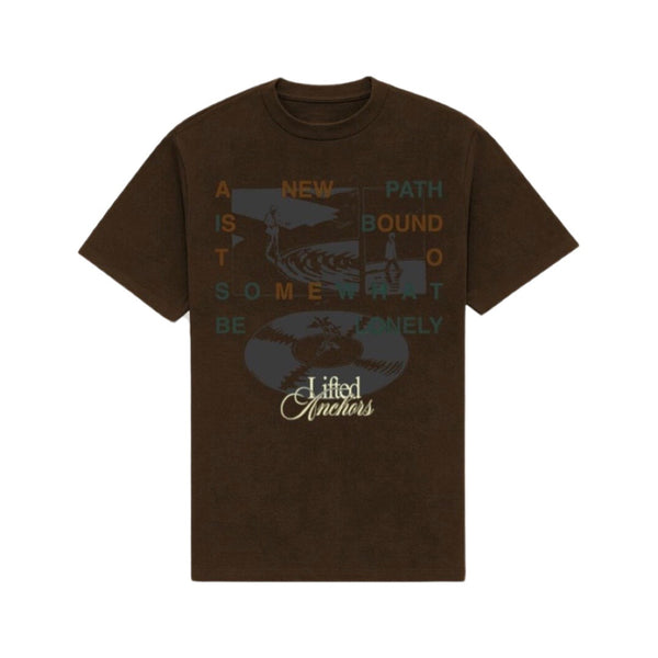 Lifted Anchors “Pathfinder” Brown Tee