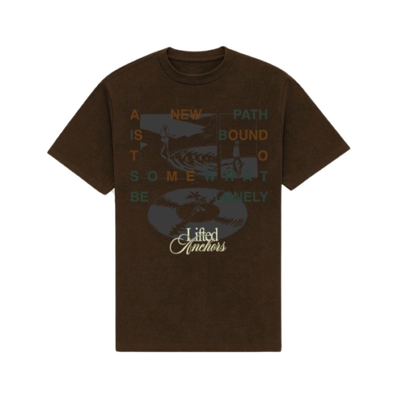 Lifted Anchors “Pathfinder” Brown Tee