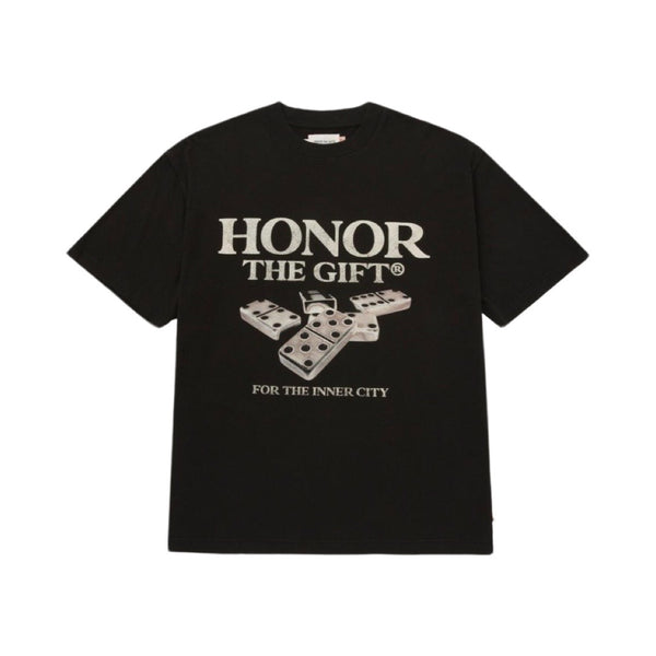 Honor The Gift Dominos Black Tee