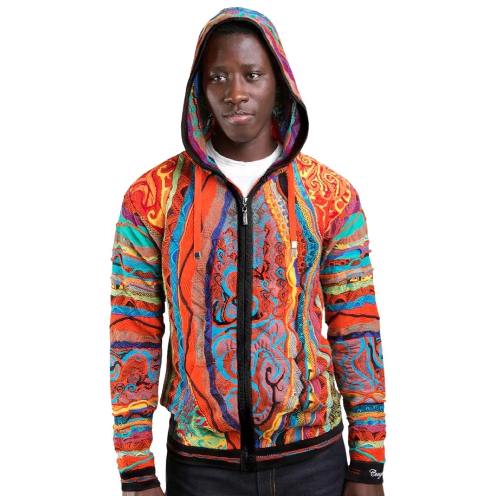 Coogi Sunset Classic Zip Hoodie Era Clothing Store