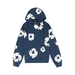 Denim Tears Cotton Wreath Navy Hoodie