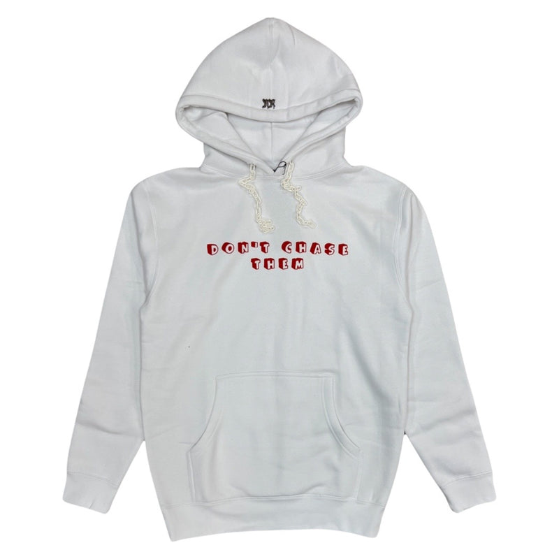 November Reine “Don’t Chase Replace” Hoodie In White