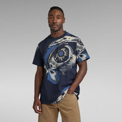 G-Star Saturated Loose Navy S/S Tee