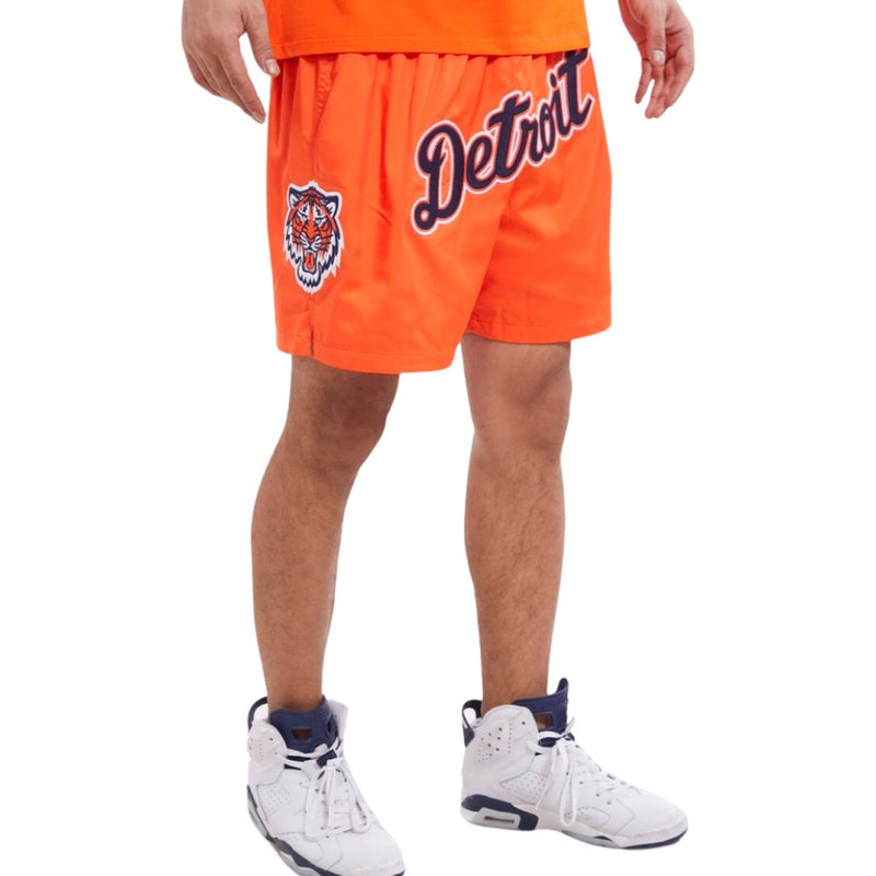 Detroit Tigers Classic Woven Short (Orange)